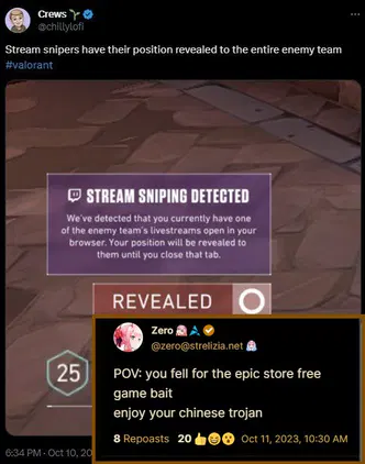 Posted media